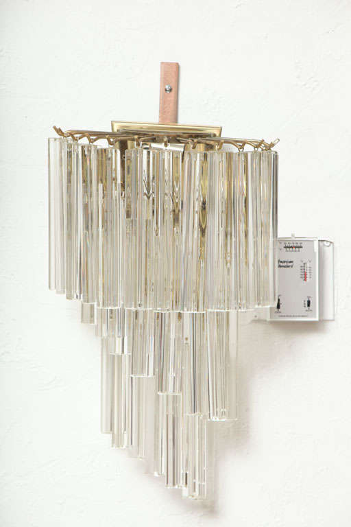 Pair of Venini Sconces