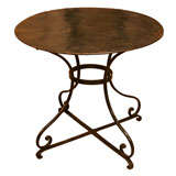 19th Century French Bistro Table - Original Paint 19th Century French Bistro Table - Original Paint