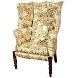 Period wing chair