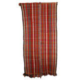 Striped Tribal Flatweave Rug