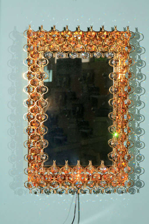 Lobmeyr Backlit Mirror For Sale 1