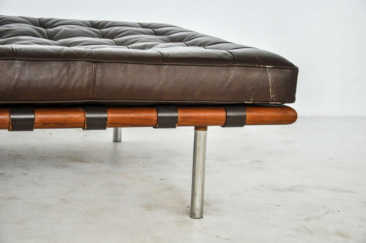 Barcelona Daybed Mies van der Rohe for Knoll, circa 1970s In Excellent Condition In Chicago, IL