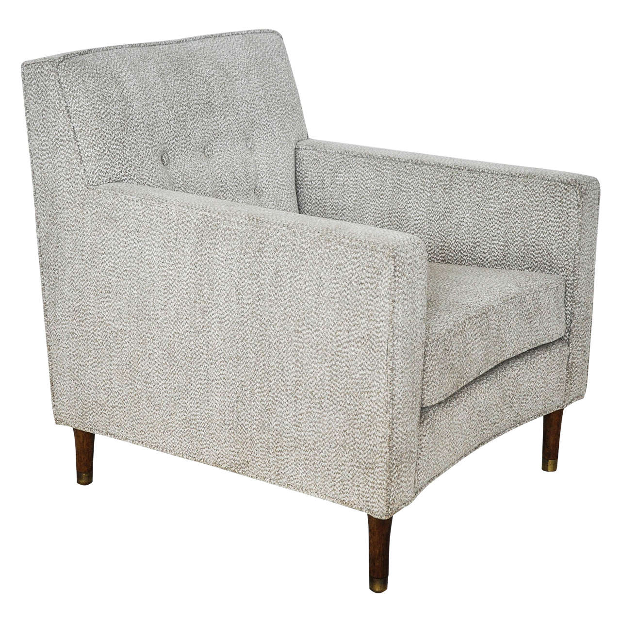 Dunbar Curve-Front Lounge Chair by Edward Wormey