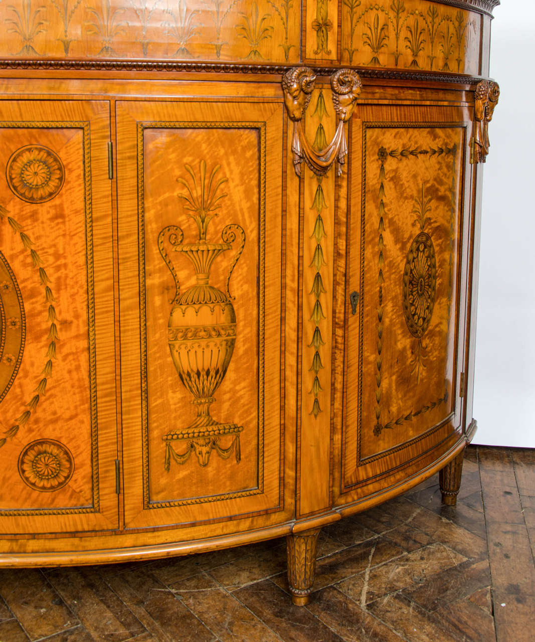 Classical Antique 19th Century Side Cabinet In Good Condition For Sale In Brighton, Sussex