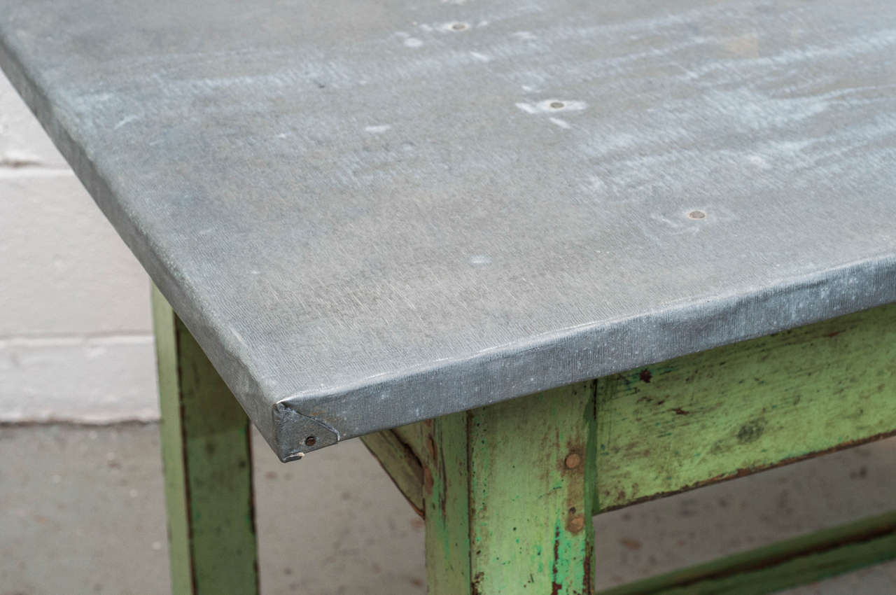 Hungarian Zinc-Top Table