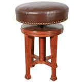 Deco Stool with Adjustable Seat 7
