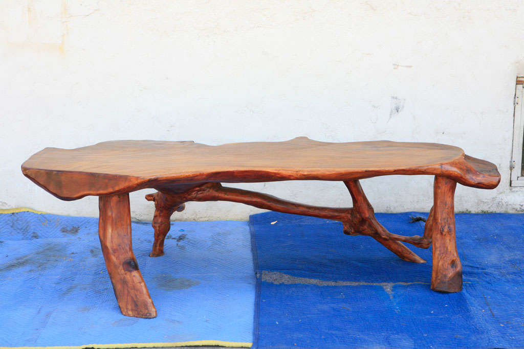 Organic Walnut Coffee Table