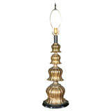 Stylish Vintage Brass Lamp