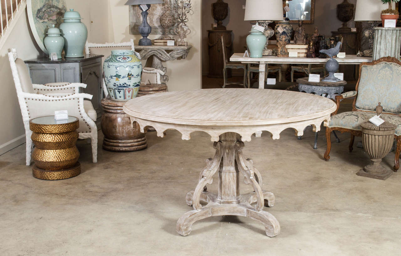 A Painted Dining Table