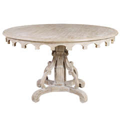 A Painted Dining Table
