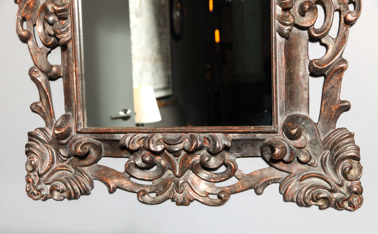 Italian Baroque Style Mirror For Sale 1