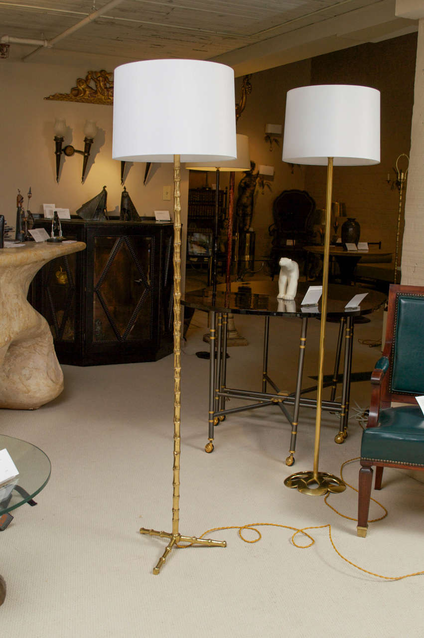Maison BAGUES Bamboo form Floorlamp at 1stdibs