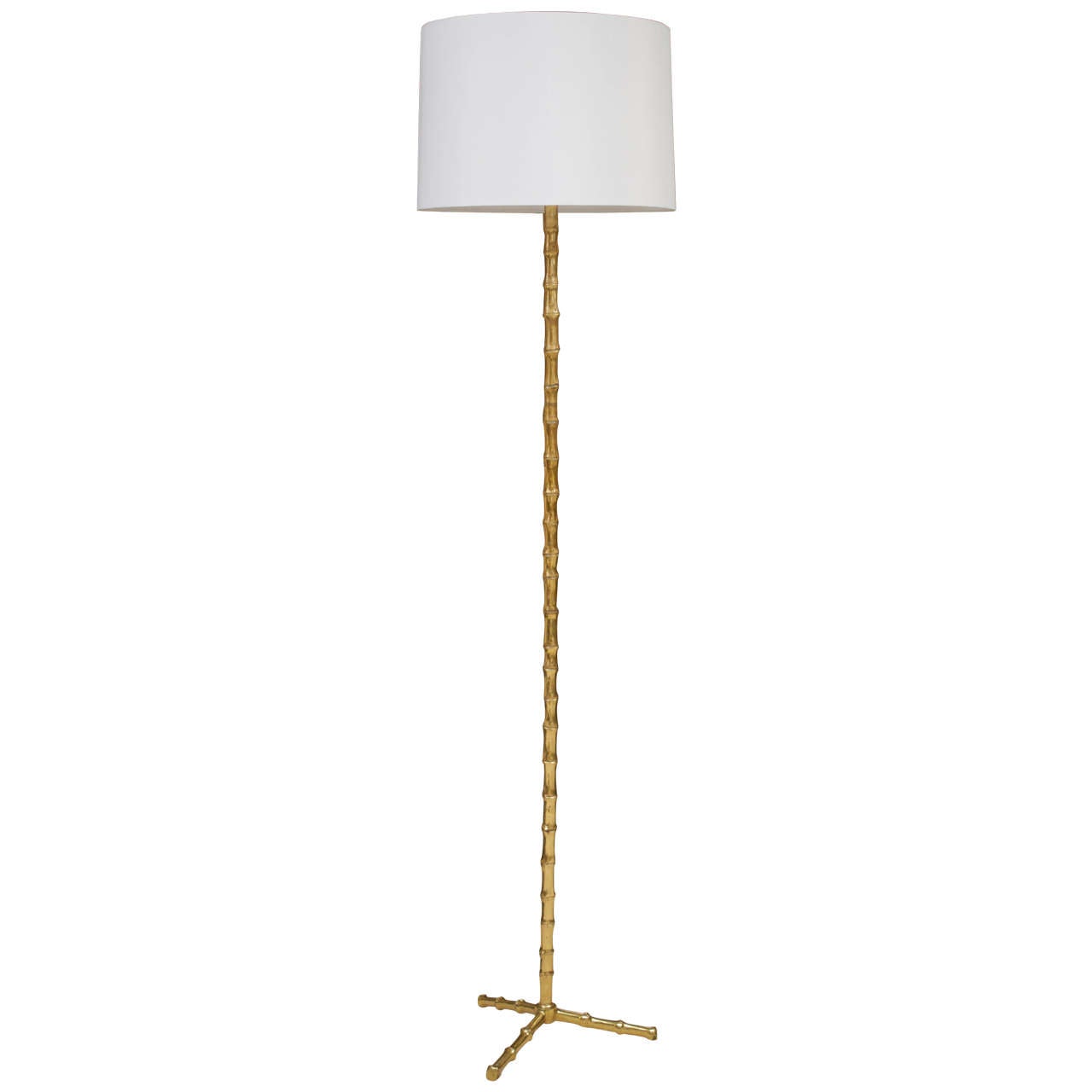 Maison BAGUES Bamboo form Floorlamp at 1stdibs