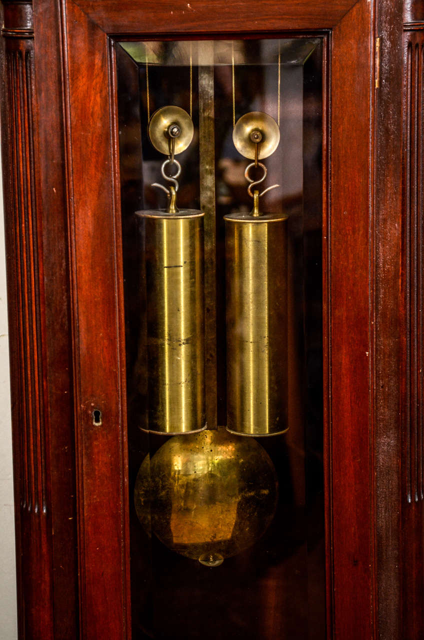 English JJ Elliot Tiffany Grandfather clock