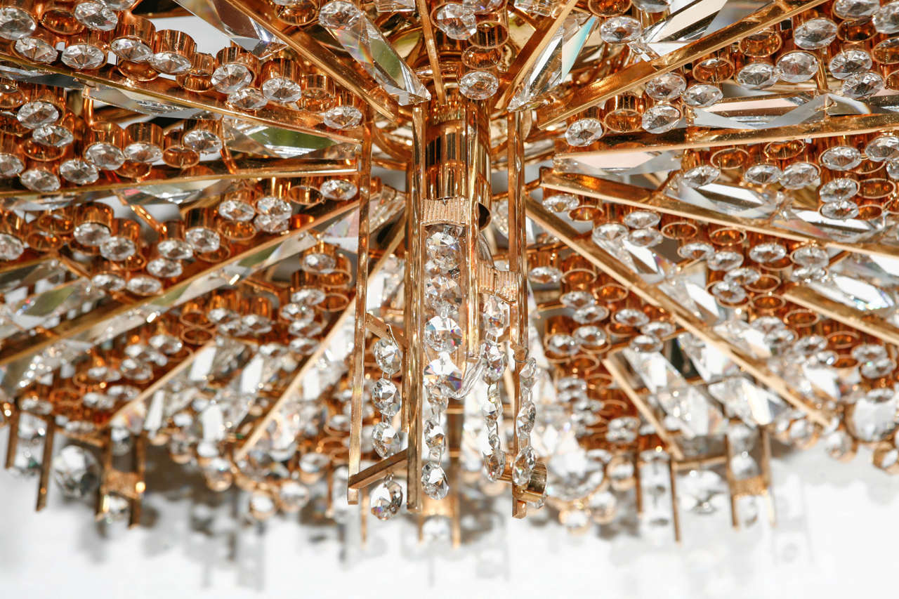 Mid-20th Century German Palwa Chandelier