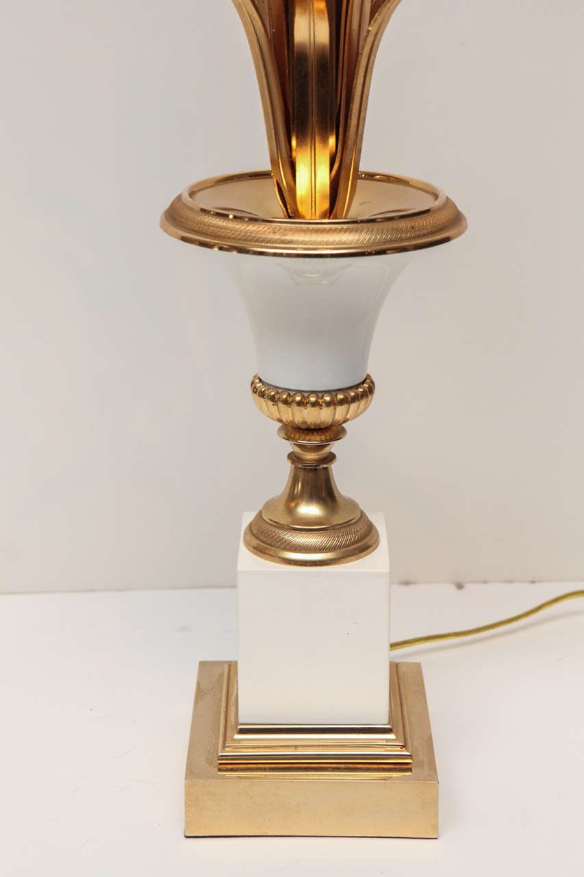Pair of Maison Charles Gilt Bronze Lamps 1
