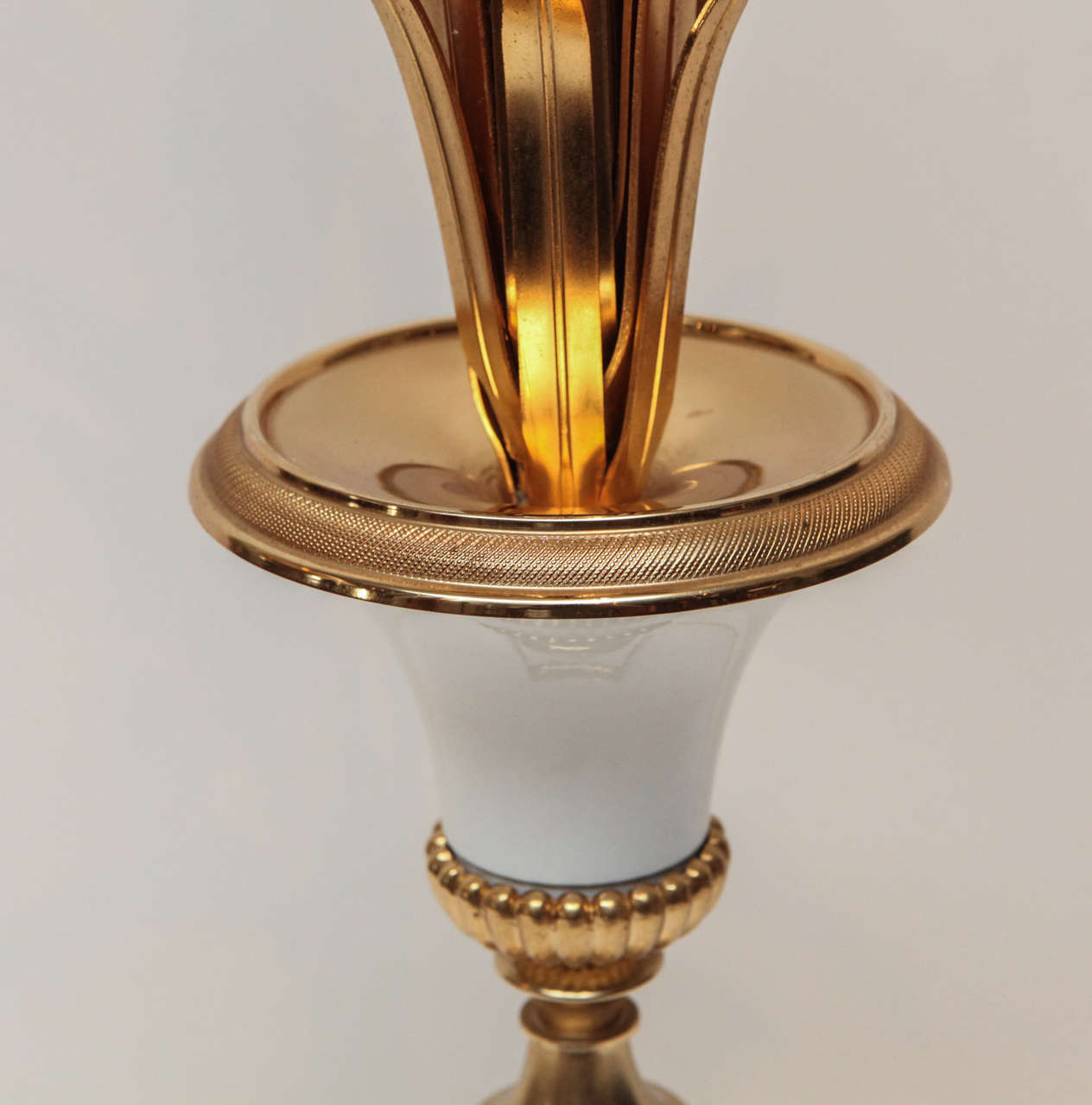 Pair of Maison Charles Gilt Bronze Lamps 2