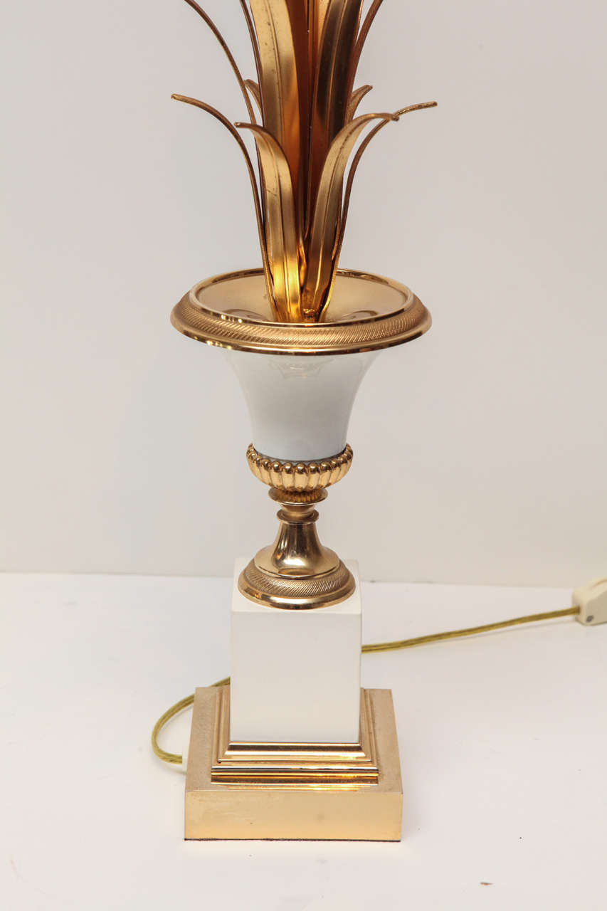 Pair of Maison Charles Gilt Bronze Lamps 3