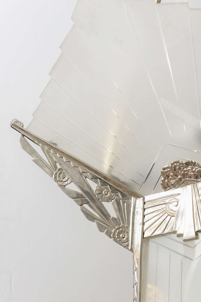 French Art-Deco chandelier 2