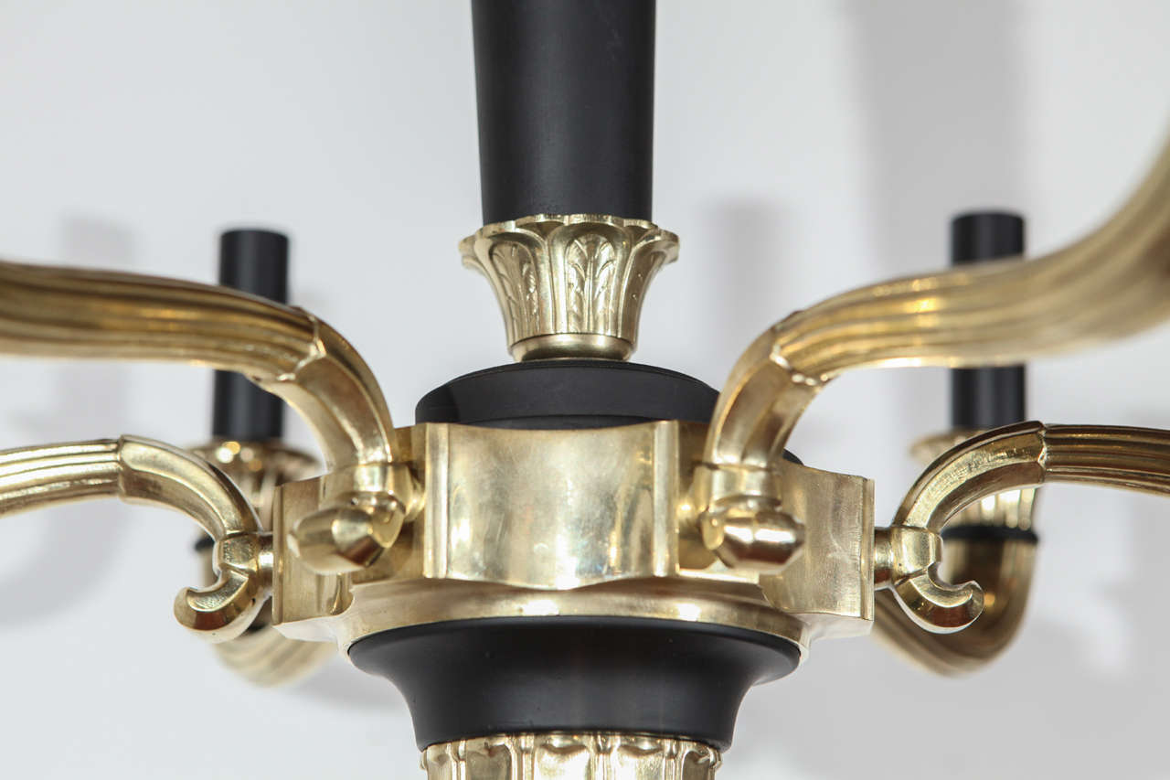 Mid-20th Century French Regency Revival Style Chandelier For Sale