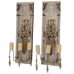 19th Century French Candle Sconces