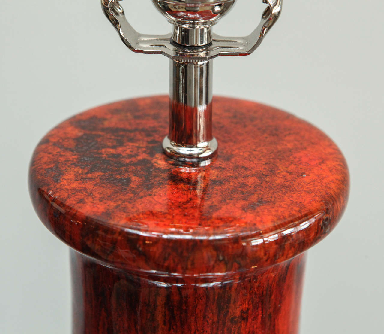 American Drip-Glaze Table Lamp