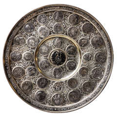 19th Century German Silver "Sy and Wagner Berlin" Platter