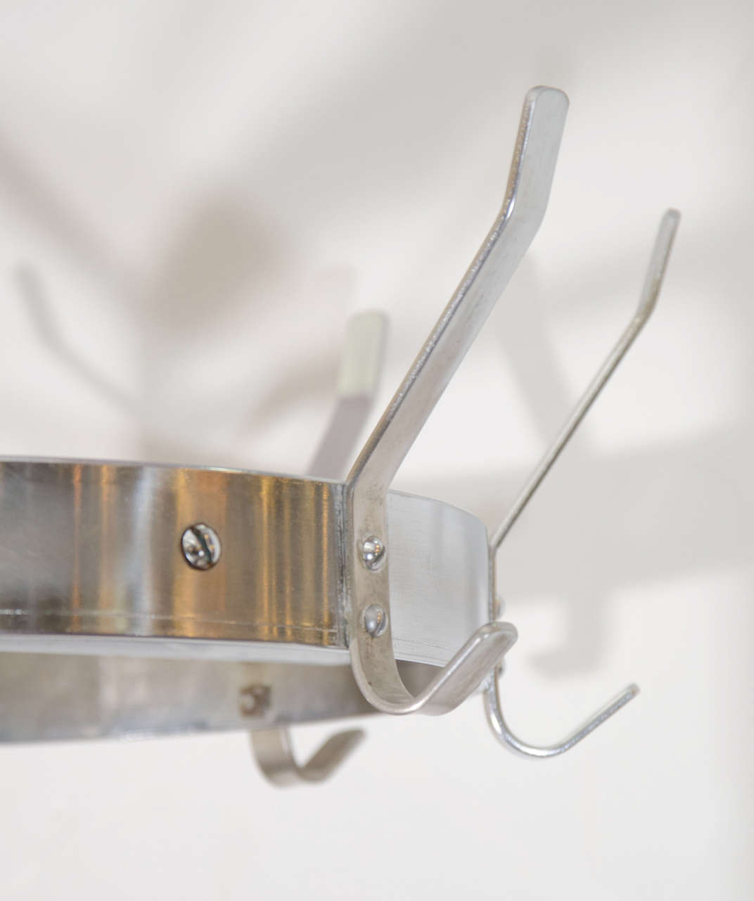 MidCentury Chrome Swivel Coat Rack at 1stdibs