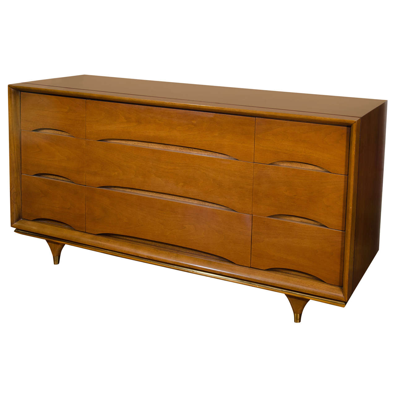 MidCentury Kent Coffey Dresser from "The Elegante" Line at 1stDibs kent coffey elegante