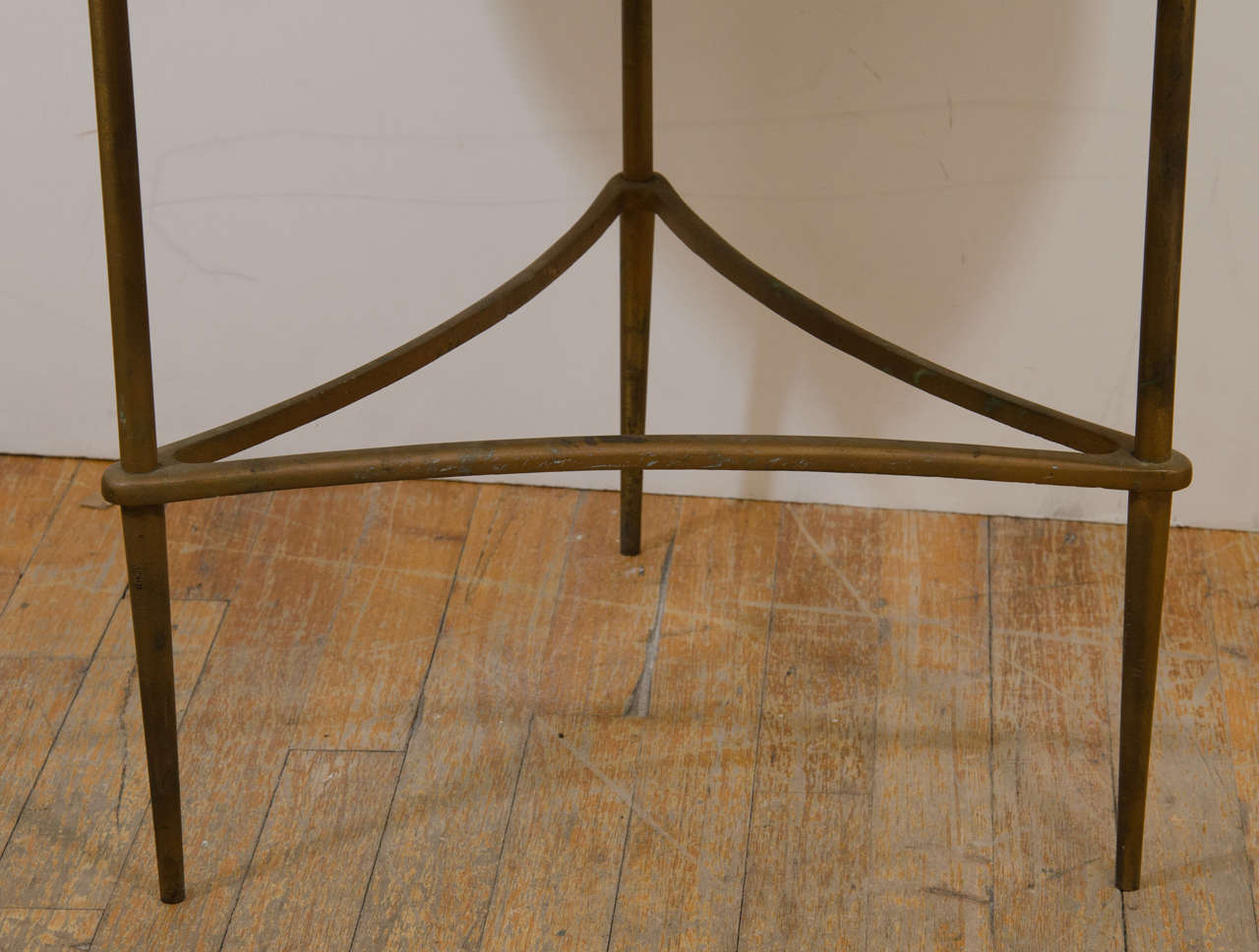 A Mid Century TwoTier Marble and Glass Side or End Table at 1stDibs