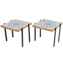 1960's French Side Tables