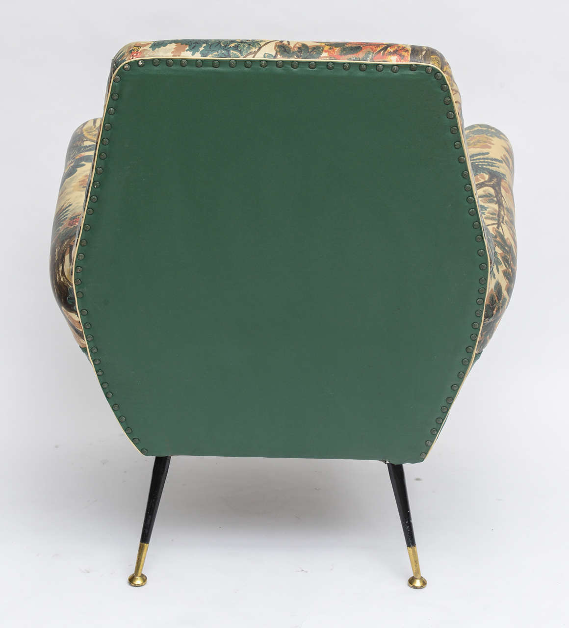50's Italian Armchair with Original Upholstery (2 Available) 1