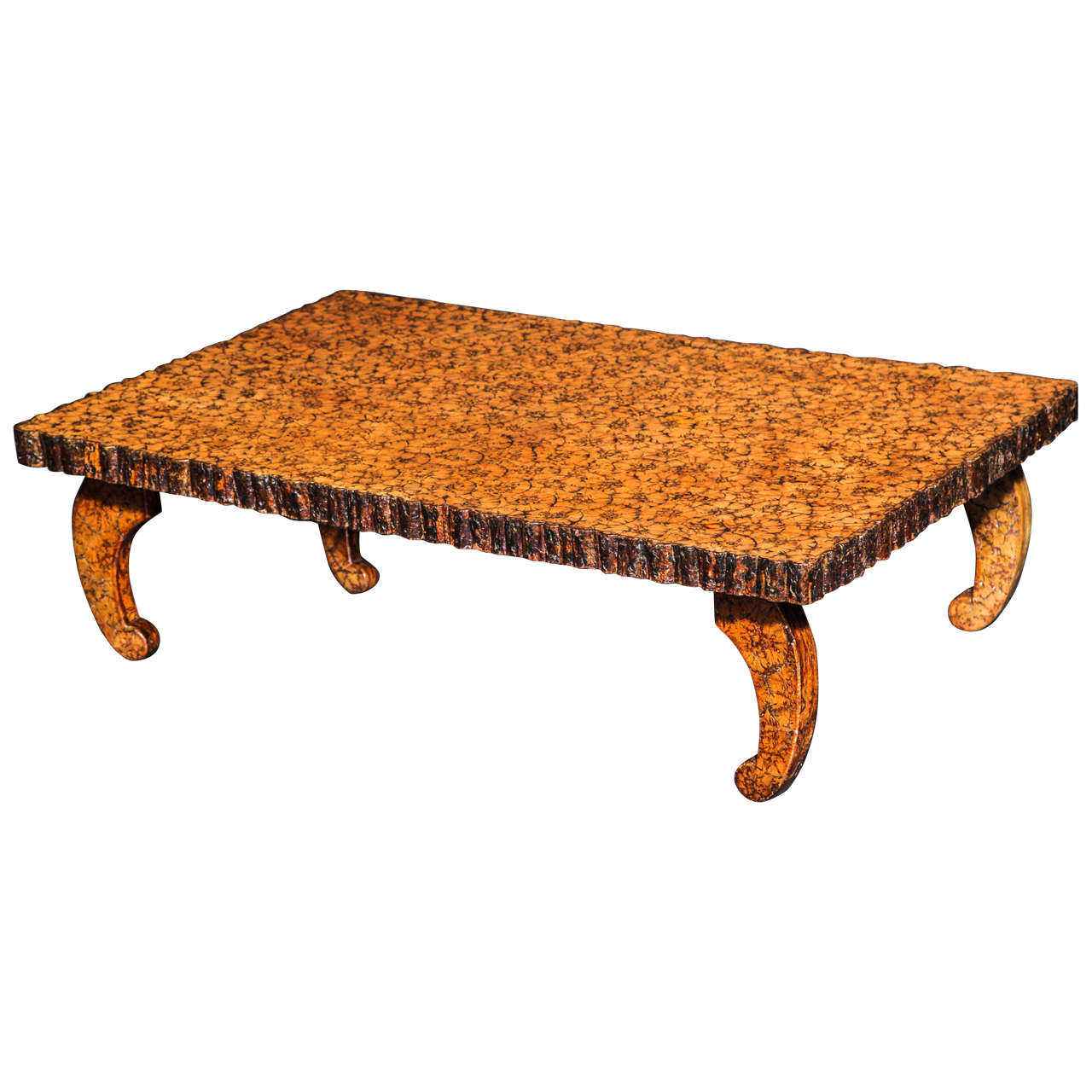 Whimsical Chinese Low Table For Sale at 1stDibs