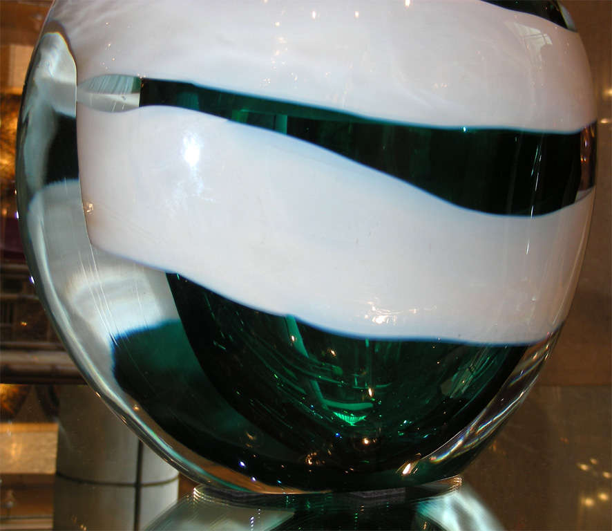 1950-1960 Murano Glass Vase For Sale 2