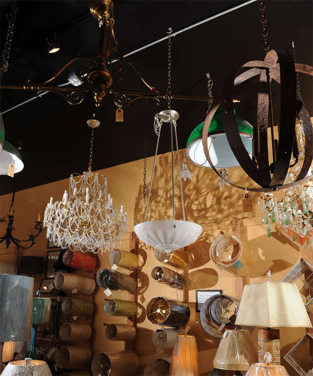 Carved Alabaster Bowl