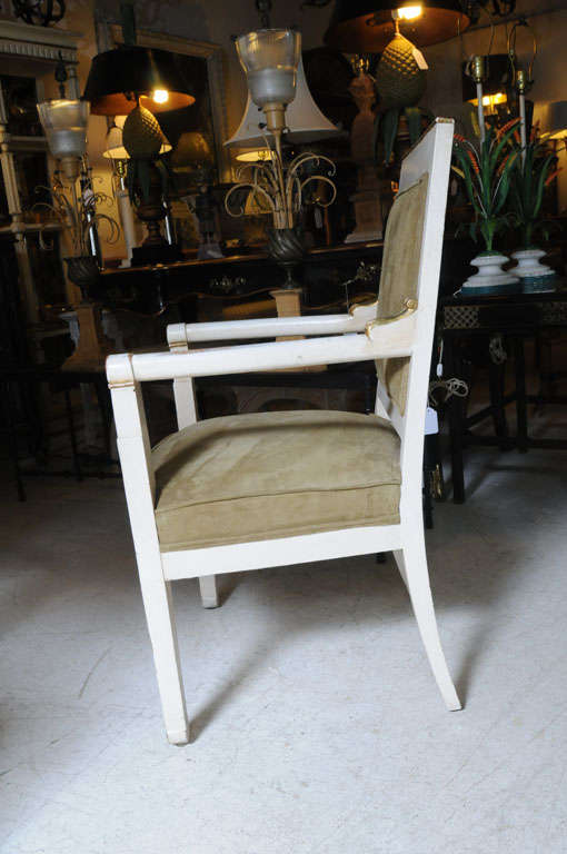 Pair of Neoclassical Armchairs 1