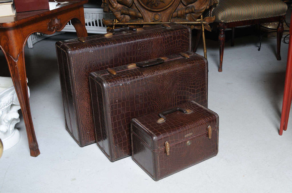 Vintage Set of Samsonite Luggage at 1stdibs