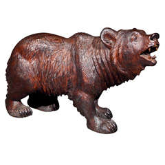 Black Forest Carving of Bear