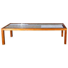 Tile Top Table by Gordon and Jane Martz