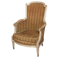 Painted Louis XVI Bergere Painted Louis XVI Bergere