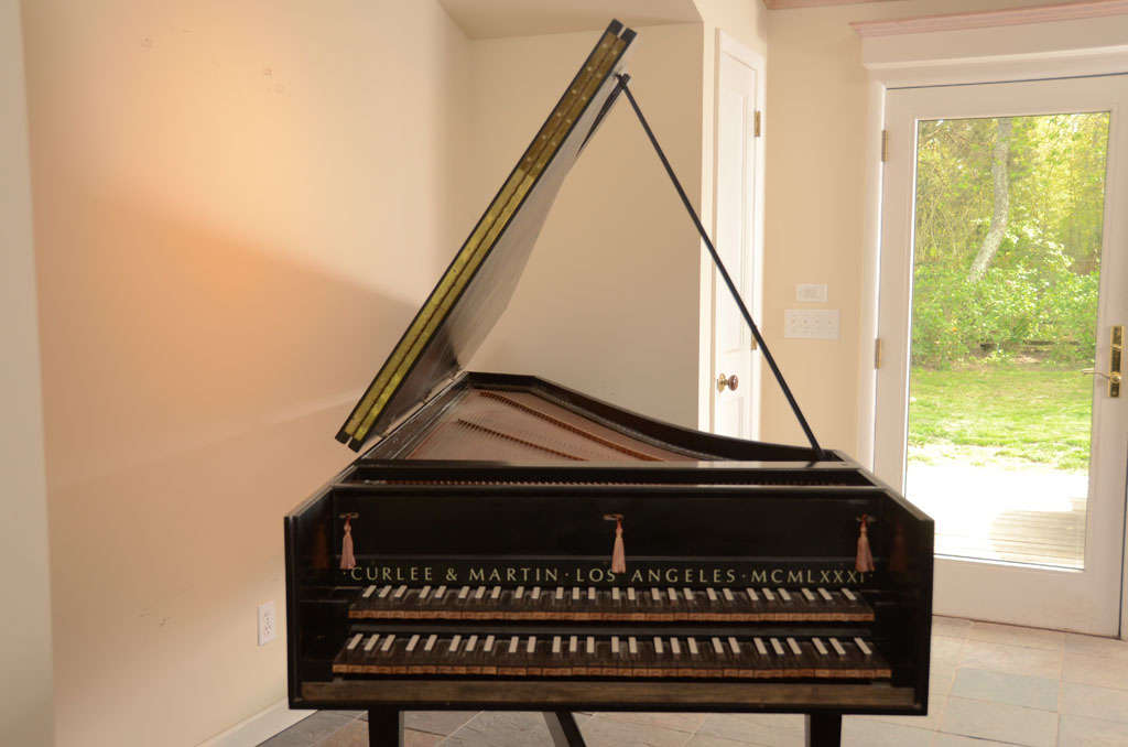 French Double Harpsichord In Good Condition In New York, NY