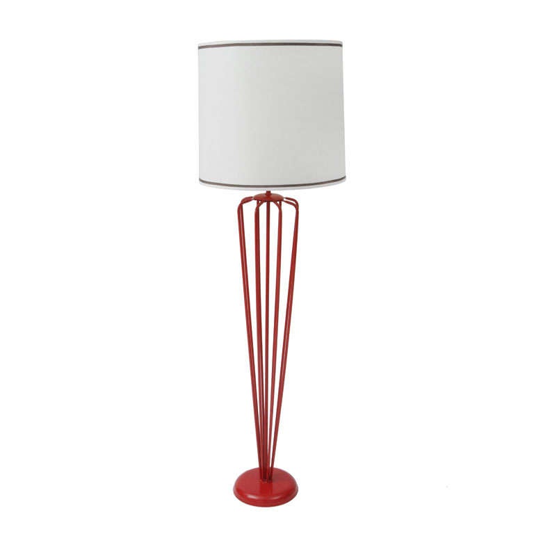 French Floor Lamp In the Manner of Jean Royère