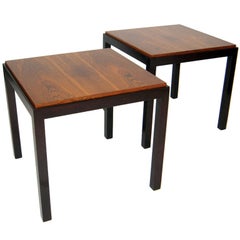 End Tables by Edward Wormley for Dunbar, Rosewood & Mahogany
