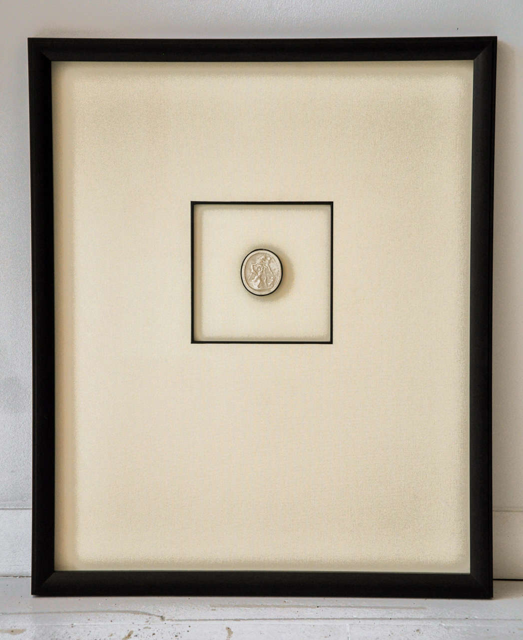 Framed Antique Intaglio Circa 1870
