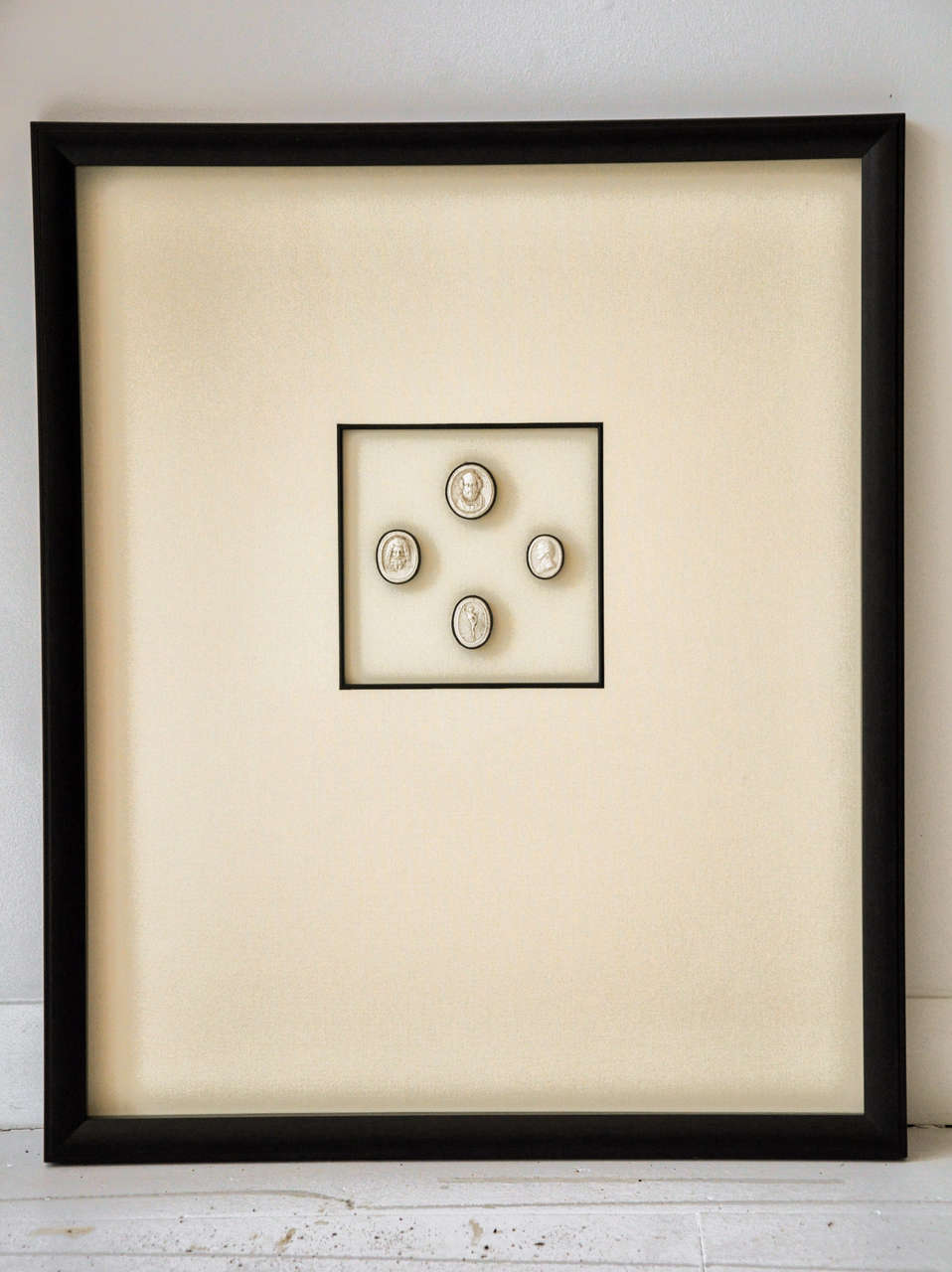 Framed Antique Intaglio Circa 1870