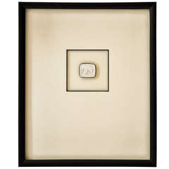 Framed Antique Intaglio Circa 1870