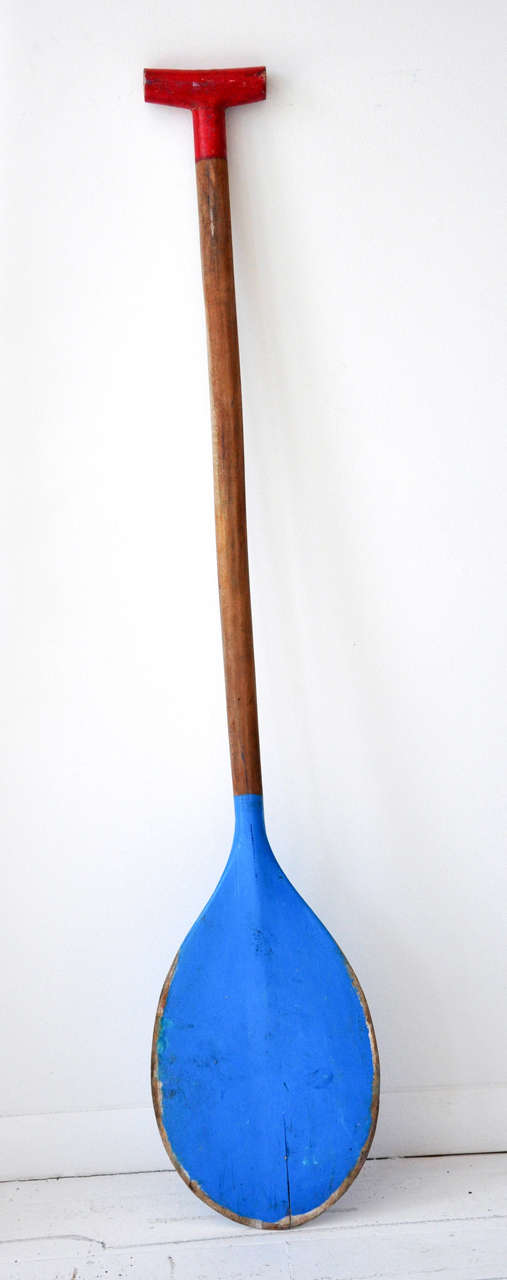 Vintage Colored Paddles at 1stdibs