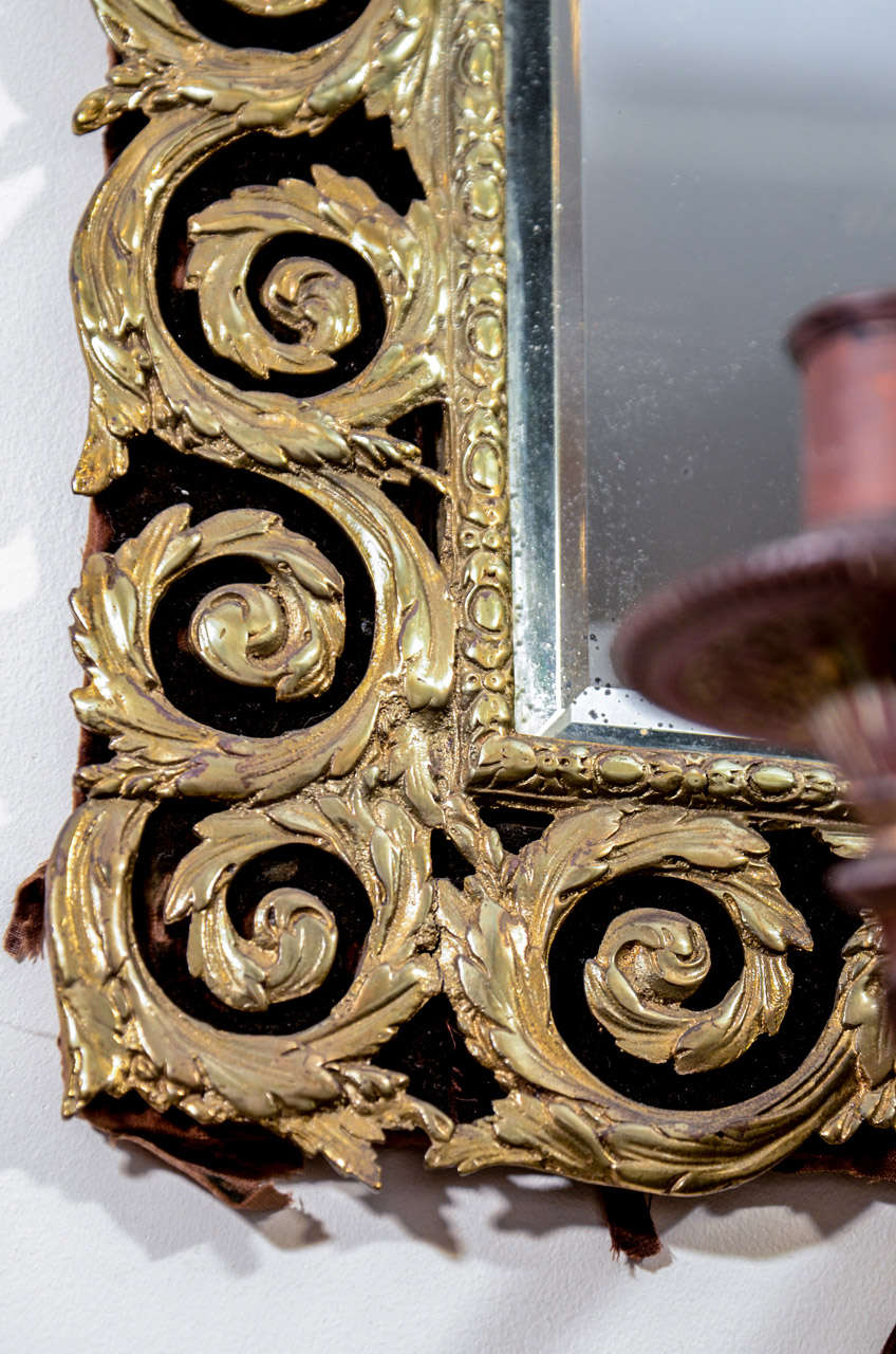 American Victorian Tiffany & Co. Bronze Mirror