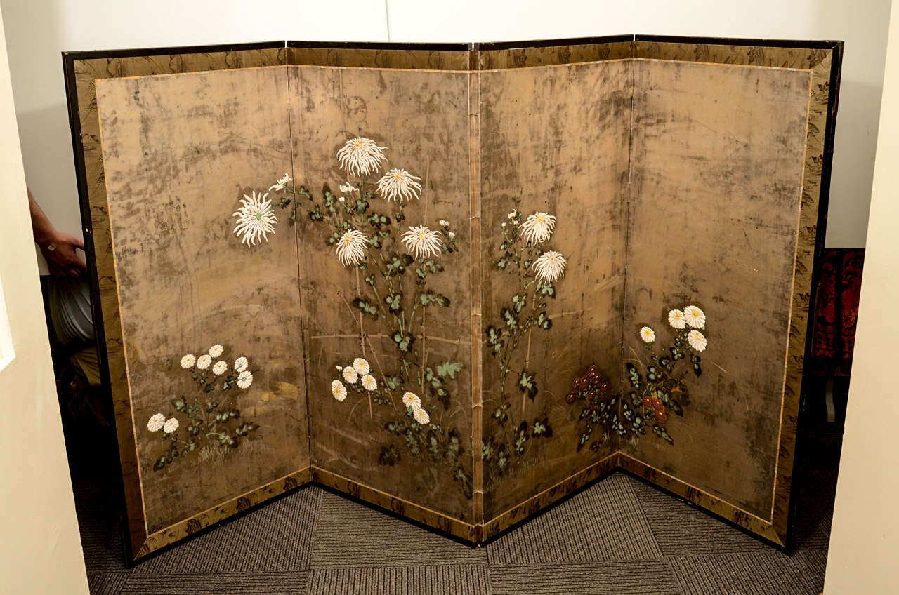 4 panel japanese screen