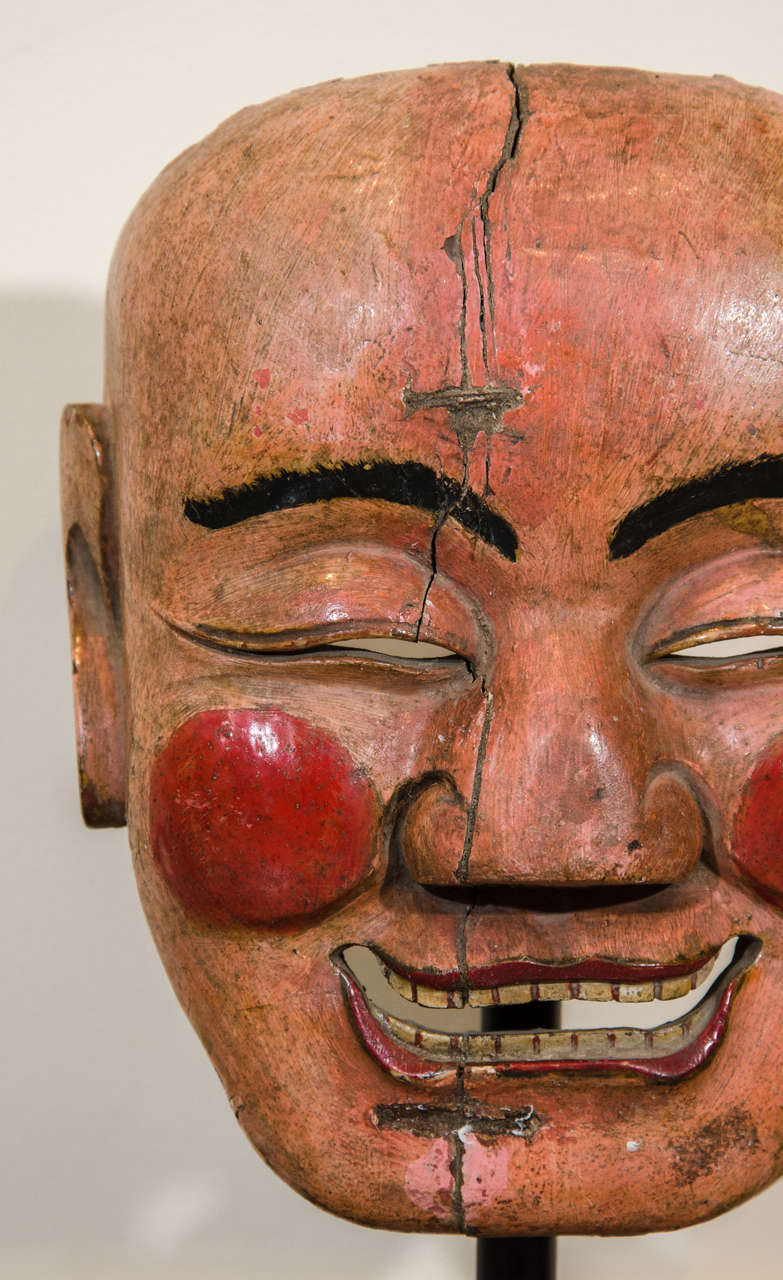 Antike chinesische Opernmaske im Zustand „Gut“ im Angebot in New York, NY